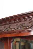 Large Victorian Carved Mahogany Overmantle Mirror (7 of 13) Large Victorian Carved Mahogany Overmantle Mirror (7 of 13)