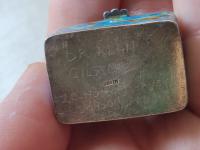 Antique Chinese Enamel Solid Silver Pill Box with Shrimp (3 of 12) Antique Chinese Enamel Solid Silver Pill Box with Shrimp (3 of 12)
