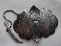 Antique Imperial Russian Niello Silver Belt Buckle 84 Kokoshnik Mark( Free shipping to UK) (6 of 9) Antique Imperial Russian Niello Silver Belt Buckle 84 Kokoshnik Mark( Free shipping to UK) (6 of 9)