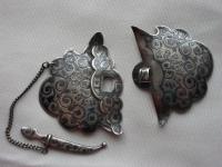 Antique Imperial Russian Niello Silver Belt Buckle 84 Kokoshnik Mark( Free shipping to UK) (3 of 9) Antique Imperial Russian Niello Silver Belt Buckle 84 Kokoshnik Mark( Free shipping to UK) (3 of 9)