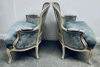 Pair of French Upholstered Bergere Armchairs (5 of 12) Pair of French Upholstered Bergere Armchairs (5 of 12)