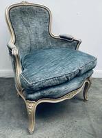 Pair of French Upholstered Bergere Armchairs (7 of 12) Pair of French Upholstered Bergere Armchairs (7 of 12)