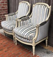 Pair of French Bergere Armchairs (6 of 11) Pair of French Bergere Armchairs (6 of 11)