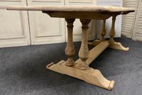French Bleached Oak Farmhouse Dining Table (7 of 17) French Bleached Oak Farmhouse Dining Table (7 of 17)