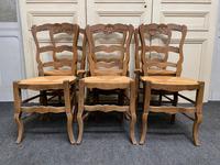 Set of 6 French Ladder Back Chairs (3 of 7) Set of 6 French Ladder Back Chairs (3 of 7)