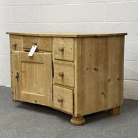 Large Old Pine Sideboard with Drawers c.1910 (2 of 6) Large Old Pine Sideboard with Drawers c.1910 (2 of 6)