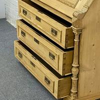 Large Partly Glazed Antique Pine Secretaire (11 of 11) Large Partly Glazed Antique Pine Secretaire (11 of 11)