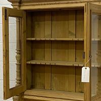 Large Partly Glazed Antique Pine Secretaire (9 of 11) Large Partly Glazed Antique Pine Secretaire (9 of 11)