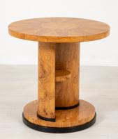 Stylish Figured Ash Art Deco Occasional Table (8 of 9) Stylish Figured Ash Art Deco Occasional Table (8 of 9)