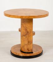 Stylish Figured Ash Art Deco Occasional Table (7 of 9) Stylish Figured Ash Art Deco Occasional Table (7 of 9)