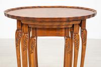 Queen Anne Style Nest of 3 Walnut Tables c.1920 (7 of 9) Queen Anne Style Nest of 3 Walnut Tables c.1920 (7 of 9)