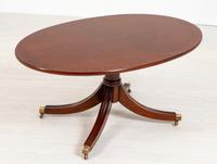 Mahogany Regency Style Oval Coffee Table (6 of 6) Mahogany Regency Style Oval Coffee Table (6 of 6)