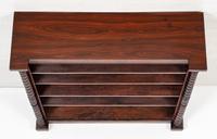 Victorian Rosewood Large Open Bookcase of Inverted Form (6 of 6) Victorian Rosewood Large Open Bookcase of Inverted Form (6 of 6)