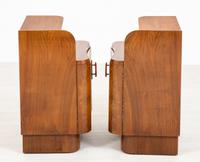 Pair of French Walnut Art Deco Bedside Cabinets (4 of 8) Pair of French Walnut Art Deco Bedside Cabinets (4 of 8)