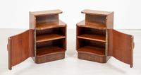 Pair of French Walnut Art Deco Bedside Cabinets (5 of 8) Pair of French Walnut Art Deco Bedside Cabinets (5 of 8)