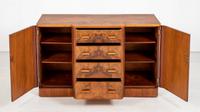 Superb Art Deco Figured Walnut Sideboard (6 of 8) Superb Art Deco Figured Walnut Sideboard (6 of 8)