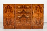 Superb Art Deco Figured Walnut Sideboard (3 of 8) Superb Art Deco Figured Walnut Sideboard (3 of 8)