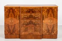 Superb Art Deco Figured Walnut Sideboard (2 of 8) Superb Art Deco Figured Walnut Sideboard (2 of 8)