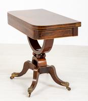 Regency Rosewood Card Table (9 of 11) Regency Rosewood Card Table (9 of 11)