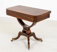 Regency Rosewood Card Table (7 of 11) Regency Rosewood Card Table (7 of 11)