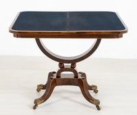 Regency Rosewood Card Table (3 of 11) Regency Rosewood Card Table (3 of 11)