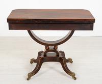 Regency Rosewood Card Table (10 of 11) Regency Rosewood Card Table (10 of 11)