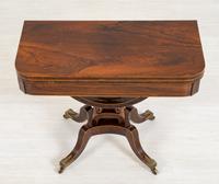 Regency Rosewood Card Table (11 of 11) Regency Rosewood Card Table (11 of 11)