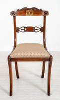 Set of 8 Regency Style Rosewood Brass Inlaid Dining Chairs c.1920 (2 of 16) Set of 8 Regency Style Rosewood Brass Inlaid Dining Chairs c.1920 (2 of 16)