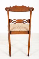 Set of 8 Regency Style Rosewood Brass Inlaid Dining Chairs c.1920 (7 of 16) Set of 8 Regency Style Rosewood Brass Inlaid Dining Chairs c.1920 (7 of 16)