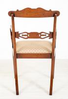 Set of 8 Regency Style Rosewood Brass Inlaid Dining Chairs c.1920 (15 of 16) Set of 8 Regency Style Rosewood Brass Inlaid Dining Chairs c.1920 (15 of 16)