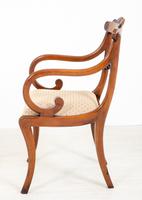 Set of 8 Regency Style Rosewood Brass Inlaid Dining Chairs c.1920 (13 of 16) Set of 8 Regency Style Rosewood Brass Inlaid Dining Chairs c.1920 (13 of 16)