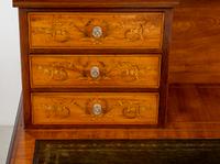 Satinwood Sheraton Design Carlton House Type Desk (6 of 15) Satinwood Sheraton Design Carlton House Type Desk (6 of 15)