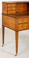 Satinwood Sheraton Design Carlton House Type Desk (8 of 15) Satinwood Sheraton Design Carlton House Type Desk (8 of 15)