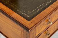 Satinwood Sheraton Design Carlton House Type Desk (10 of 15) Satinwood Sheraton Design Carlton House Type Desk (10 of 15)