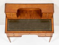 Satinwood Sheraton Design Carlton House Type Desk (14 of 15) Satinwood Sheraton Design Carlton House Type Desk (14 of 15)