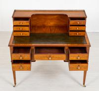 Satinwood Sheraton Design Carlton House Type Desk (5 of 15) Satinwood Sheraton Design Carlton House Type Desk (5 of 15)