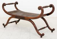 Pair of Simulated Rosewood Stools c.1930 (6 of 7) Pair of Simulated Rosewood Stools c.1930 (6 of 7)