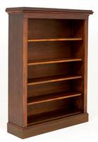 Large Victorian Mahogany Open Bookcase (2 of 7) Large Victorian Mahogany Open Bookcase (2 of 7)