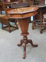 Walnut Trumpet Work Table C.1860 (6 of 6) Walnut Trumpet Work Table C.1860 (6 of 6)
