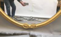 Large Gilt Oval Trafalgar Overmantle Mirror (8 of 9) Large Gilt Oval Trafalgar Overmantle Mirror (8 of 9)
