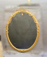 Large Gilt Oval Trafalgar Overmantle Mirror (3 of 9) Large Gilt Oval Trafalgar Overmantle Mirror (3 of 9)