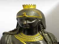 Bronze & Gilt-Bronze Bust of Cleopatra, French Made, 19th Century (5 of 18) Bronze & Gilt-Bronze Bust of Cleopatra, French Made, 19th Century (5 of 18)