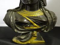 Bronze & Gilt-Bronze Bust of Cleopatra, French Made, 19th Century (7 of 18) Bronze & Gilt-Bronze Bust of Cleopatra, French Made, 19th Century (7 of 18)