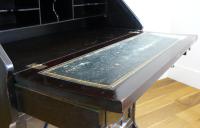 Late Victorian Ebonised Chippendale Revival Bookcase Bureau (4 of 14) Late Victorian Ebonised Chippendale Revival Bookcase Bureau (4 of 14)