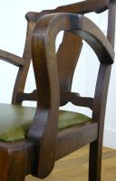 Handsome 1930s Deco Era Desk Armchair in Oak (9 of 14) Handsome 1930s Deco Era Desk Armchair in Oak (9 of 14)