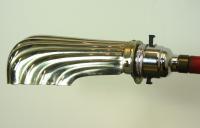 1920s Vintage Painted Brass Chrome Goose Neck Lamp (4 of 10) 1920s Vintage Painted Brass Chrome Goose Neck Lamp (4 of 10)