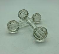 Pair Antique Glass Knife Rests circa 1900 (4 of 4) Pair Antique Glass Knife Rests circa 1900 (4 of 4)