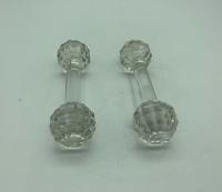 Pair Antique Glass Knife Rests circa 1900 (2 of 4) Pair Antique Glass Knife Rests circa 1900 (2 of 4)