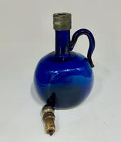19th Century Bristol Blue Glass Flagon Decanter c.1825 (4 of 8) 19th Century Bristol Blue Glass Flagon Decanter c.1825 (4 of 8)