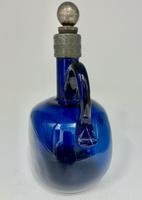 19th Century Bristol Blue Glass Flagon Decanter c.1825 (8 of 8) 19th Century Bristol Blue Glass Flagon Decanter c.1825 (8 of 8)